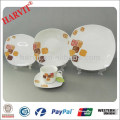 2014 Cheap Square English Porcelain Brand Names Dinner Set House Designs